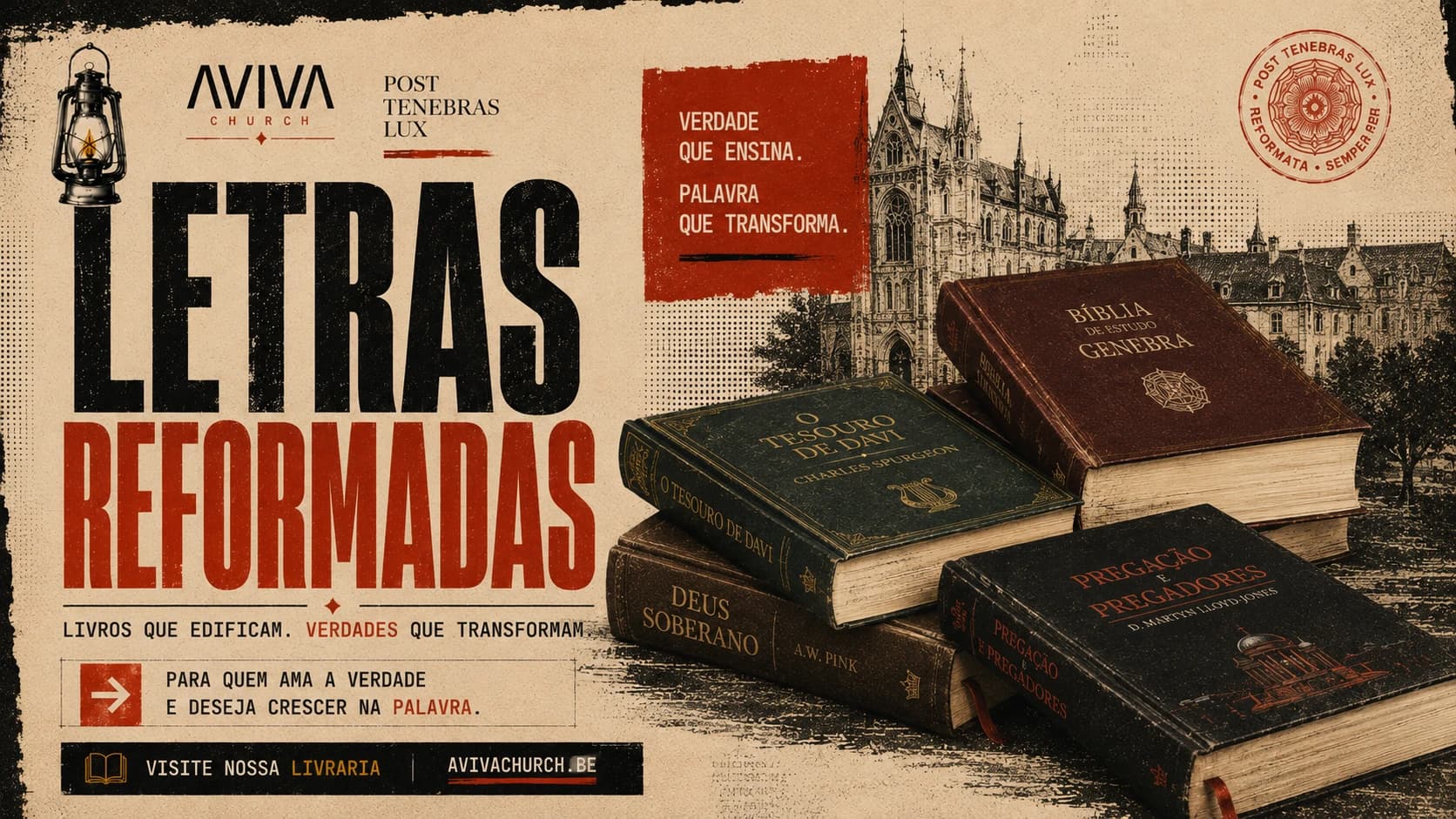 Portuguese poster for Letras Reformadas